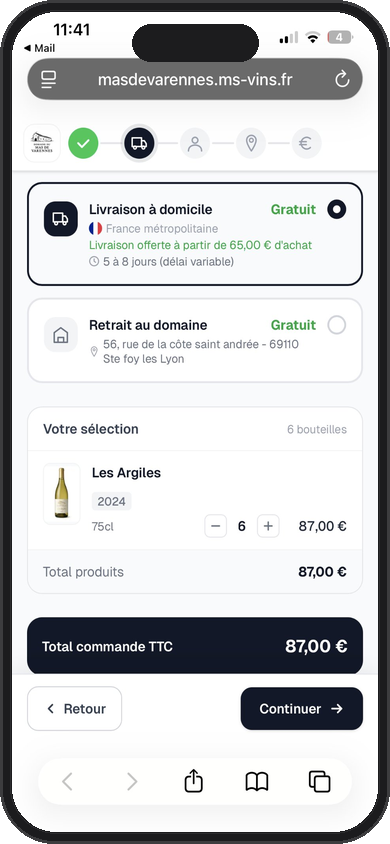 Marcel répond avec le catalogue